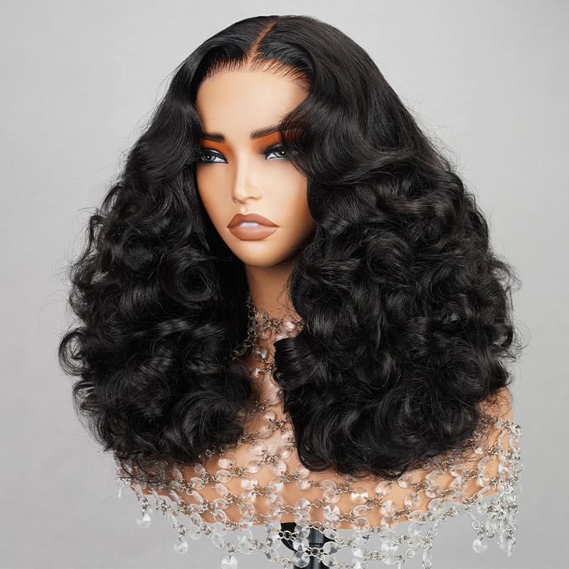 Funmi Curly 6x5 Pre-cut Short Glueless Wig - Wild Shuga