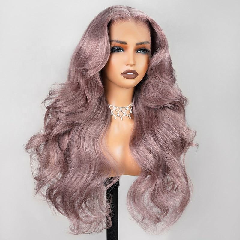 Ash Purple 6x5 Pre-Cut Glueless Wig - Wild Shuga