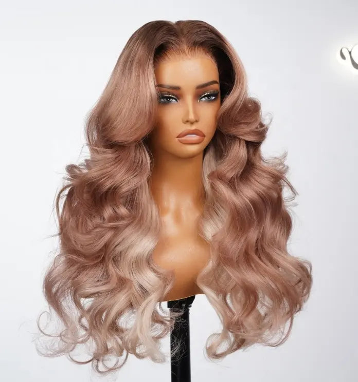 13x6 Ear-to-Ear Full Lace Frontal Wig - Strawberry Blonde
