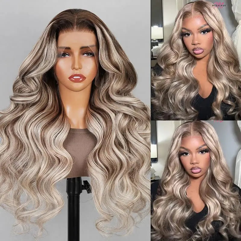 13x4 HD Lace Wig - P18/613 Ombre Highlight