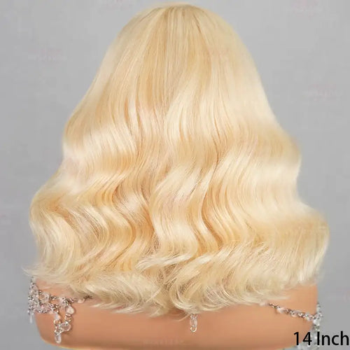 13x4 HD Lace Front Bob Wig - 613 Blonde