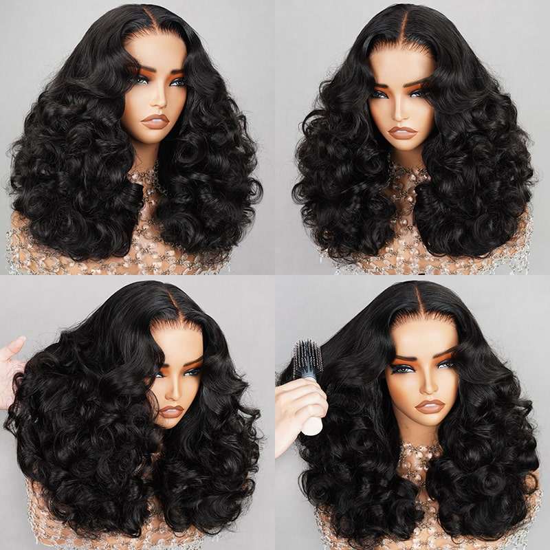 Funmi Curly 6x5 Pre-cut Short Glueless Wig - Wild Shuga