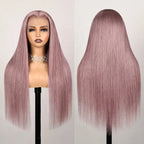 13x4 Pre-cut Glueless Frontal Wig - Ash Purple