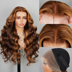 13x4 HD Lace Frontal Wig - Wavy #30 Highlights