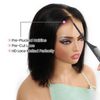 13x6 Bob Straight HD Lace Wig
