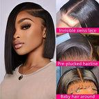 13x6 Bob Straight HD Lace Wig