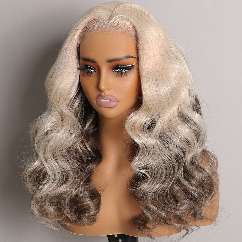 Peekaboo Honey Blonde 5x6 Loose Body Wave Glueless Wig - Wild Shuga