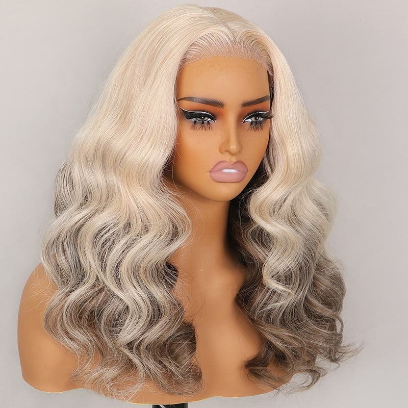 Peekaboo Honey Blonde 5x6 Loose Body Wave Glueless Wig - Wild Shuga