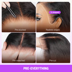 6x5 Pre-cut Glueless Wig - Deep Wave - Wild Shuga